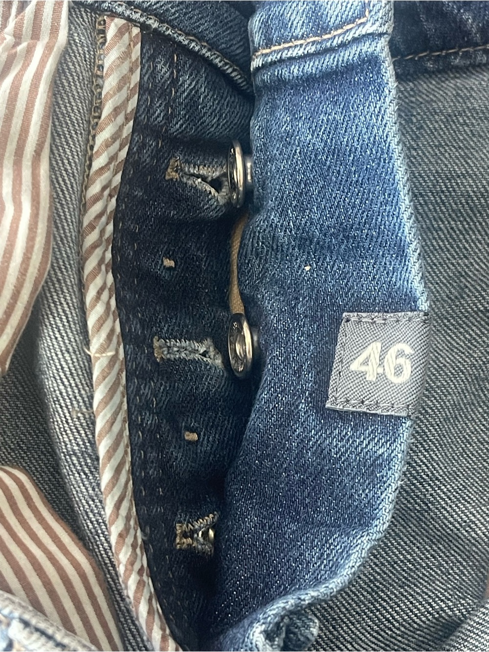 Brunello Cucinelli Skinny Fit Jeans IT 46 Made In Italy Button Fly Stretch Denim - Picture 8 of 15